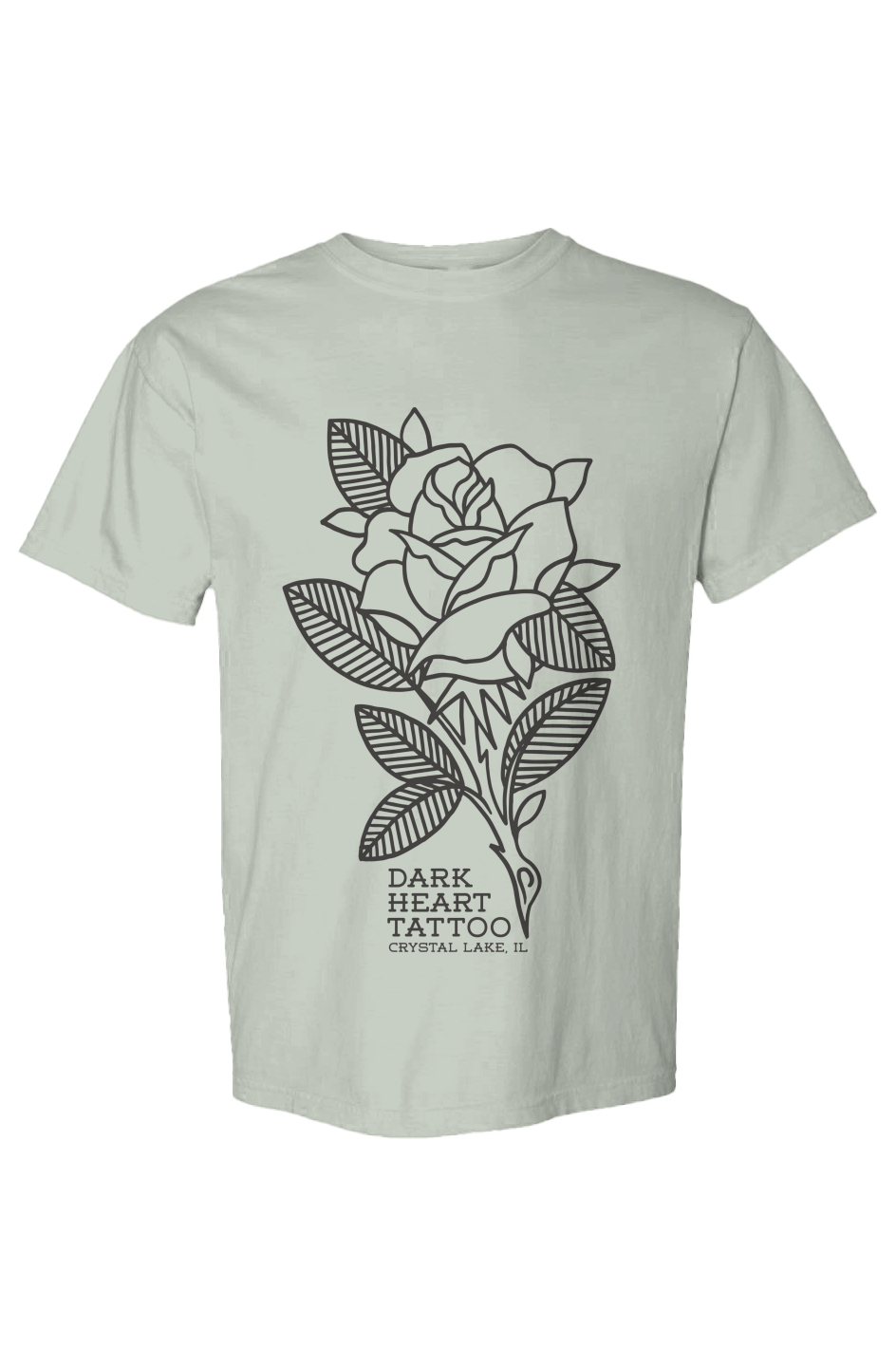 Big ass rose Comfort Colors Heavyweight T Shirt