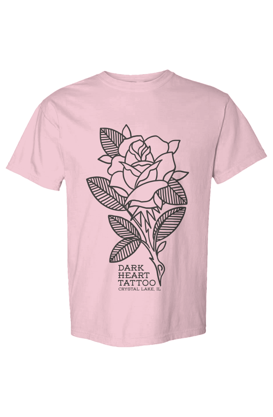 Big ass rose Comfort Colors Heavyweight T Shirt