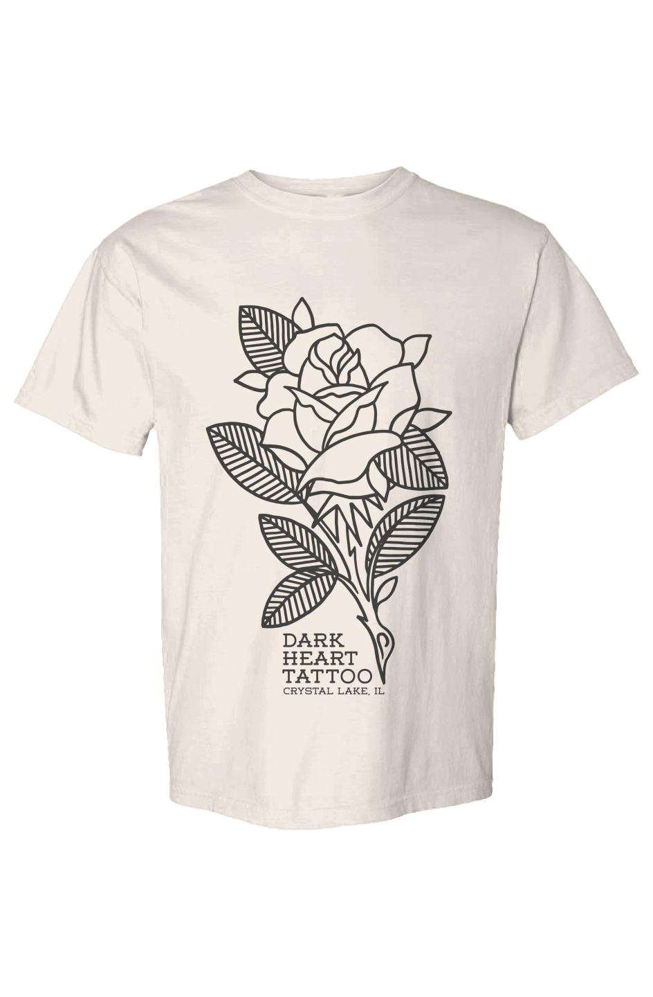 Big ass rose Comfort Colors Heavyweight T Shirt