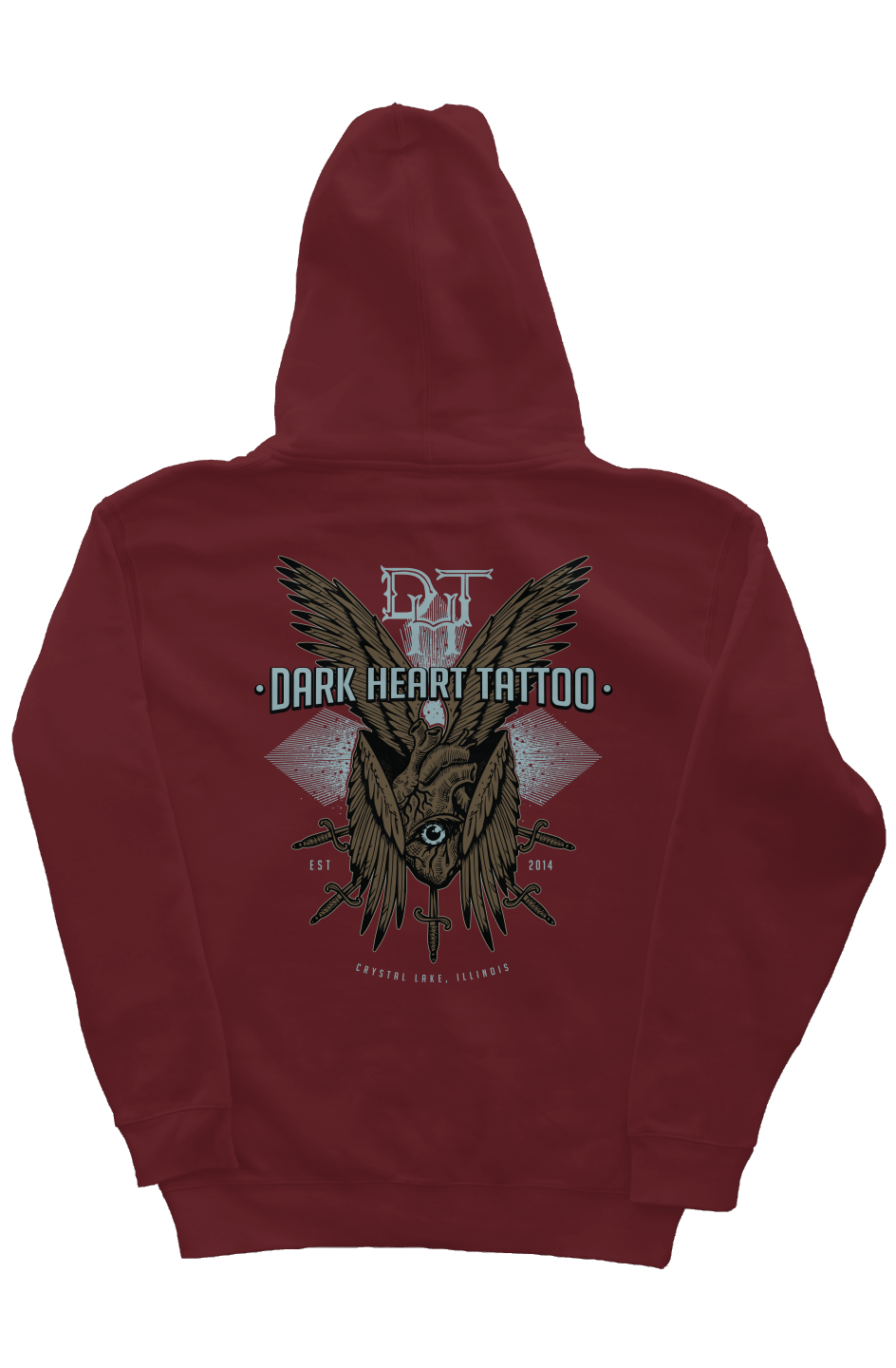 Biblically accurate hoodie independent zip hoody